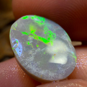 Bargain Card! 11.1cts - Lightning Ridge Dark Opal Rub
