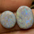 10.5cts - 2x Lightning Ridge Semi Black Opal Rubs - Opal Whisperers