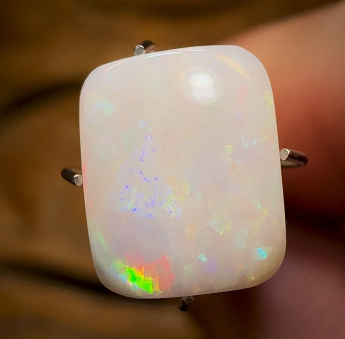 2,2 ct – Weißer Opal aus Südaustralien