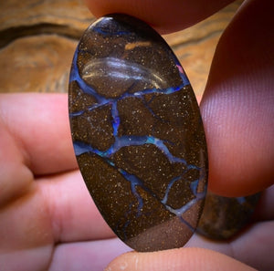 102.3cts - 3x Australian Boulder Seam Opal’s. Wholesale Dealers Parcel