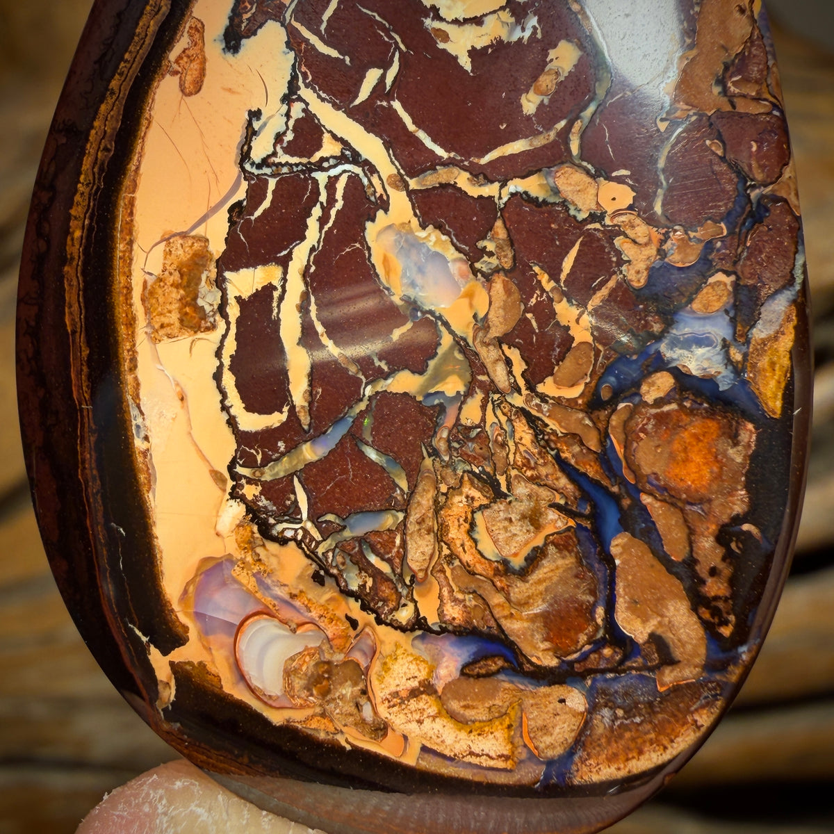 106.7cts - Large Tribal Queensland Boulder Opal from Yowah