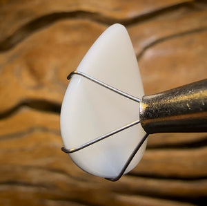 5.5cts - Teardrop Lightning Ridge Opal Doublet