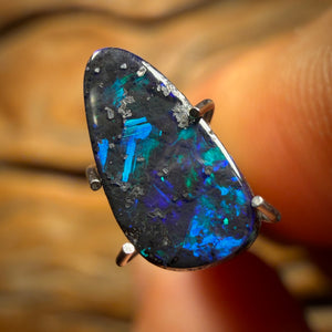 TGIF 1.2cts - Queensland Black Boulder Seam Opal