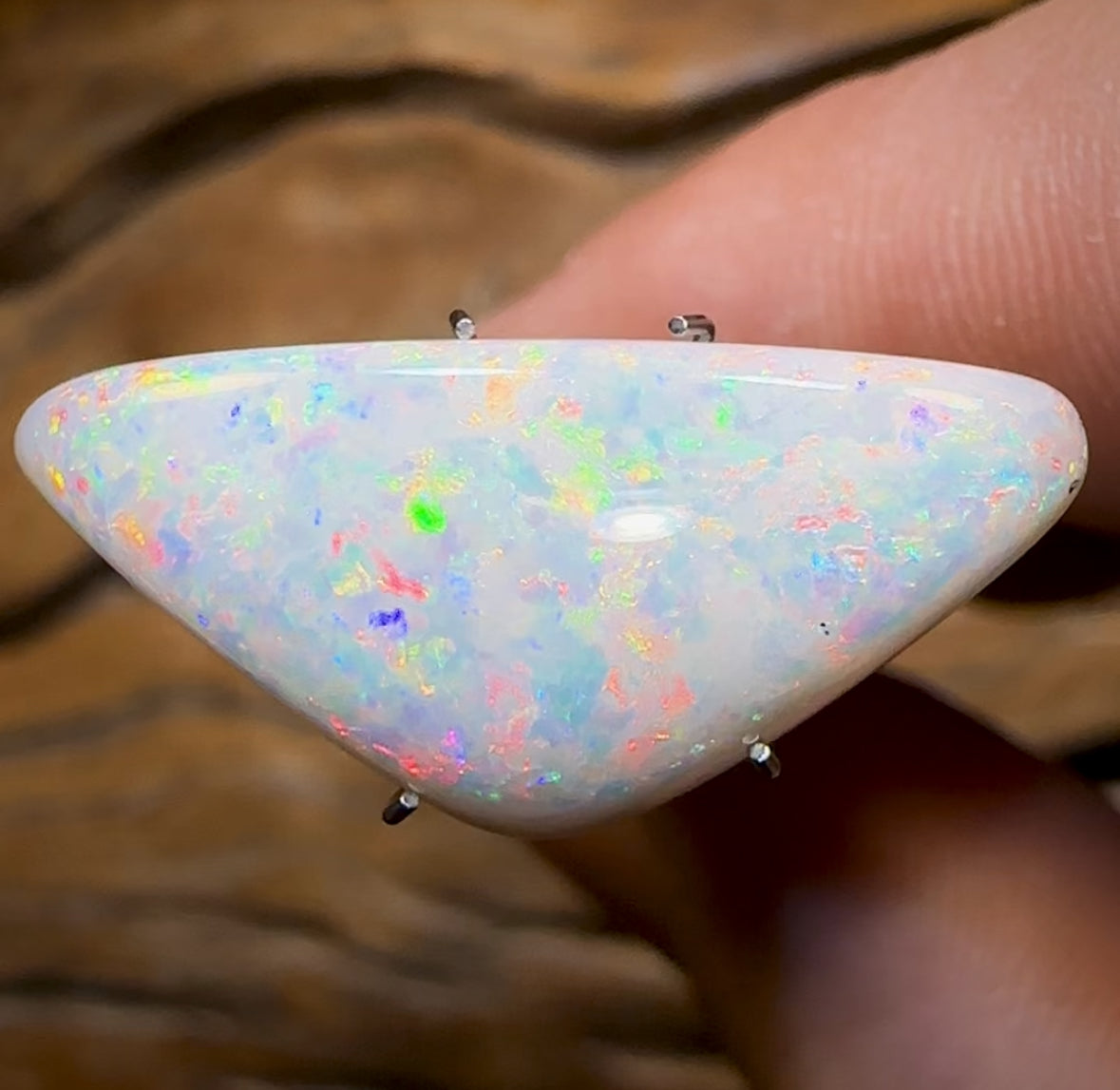 6.2cts - Rare Old School Andreou Heritage Collection South Australian White Opal