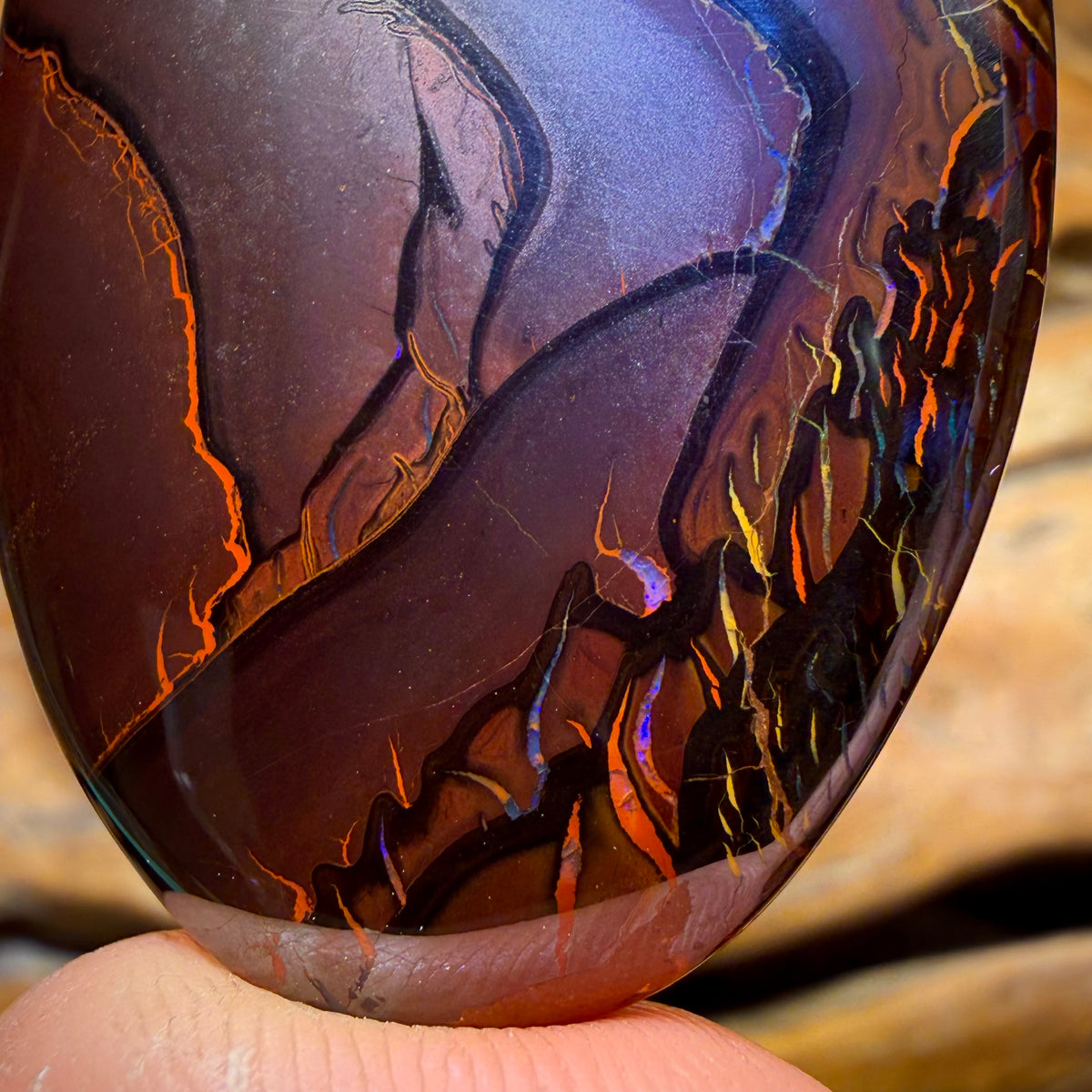 137,9 Karat - Stammes Boulder-Opal aus Yowah, Queensland