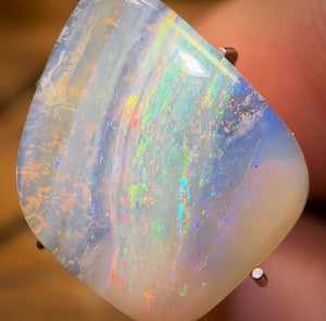 4.6cts - Queensland Boulder Seam Opal from Winton “Pastel Striations”