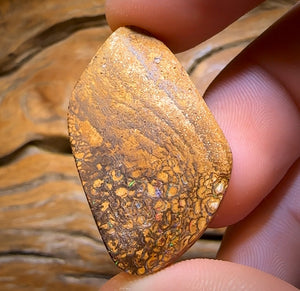 53.6cts - Tribal Australian Boulder Opal from Yowah