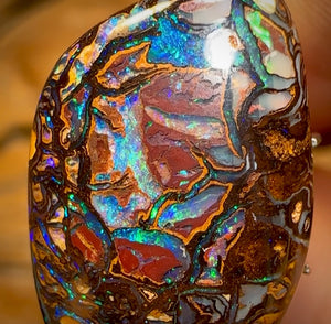 17.1cts - Tribal Queensland Boulder Opal from Yowah