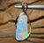 18k Gold - Solid Opal Fossil Pippy Shell Opal Pendant - Opal Whisperers