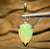 18k Gold - Solid South Australian Opal Pendant with Diamond Half Price - Opal Whisperers
