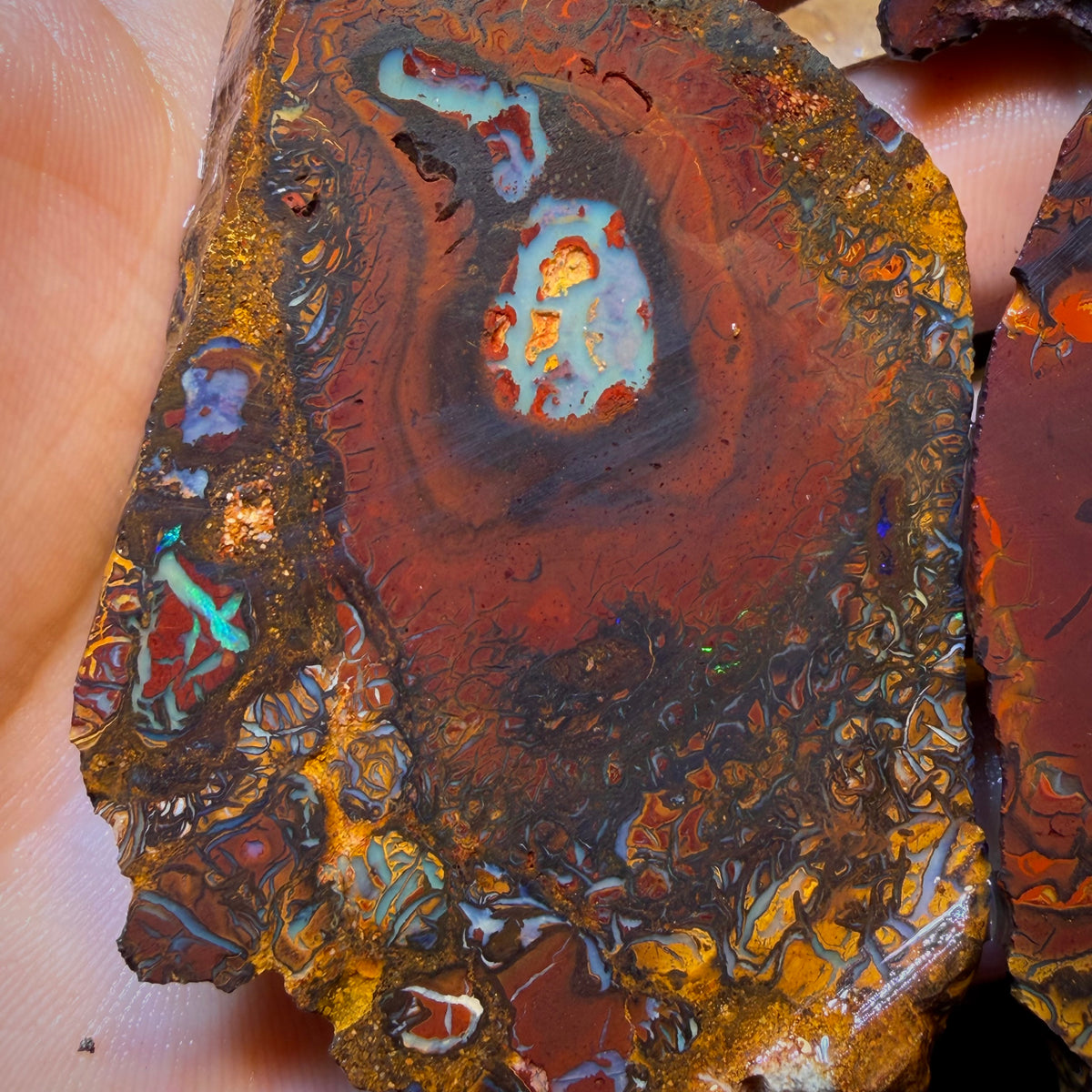 Wild card! 1007cts - 3x Yowah Nut Tribal Opal Rough Parcel. Australian Boulder Opal