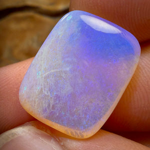 End of the night Wildcard! 12.9cts - Solid Australian Boulder Pipe Crystal Opal