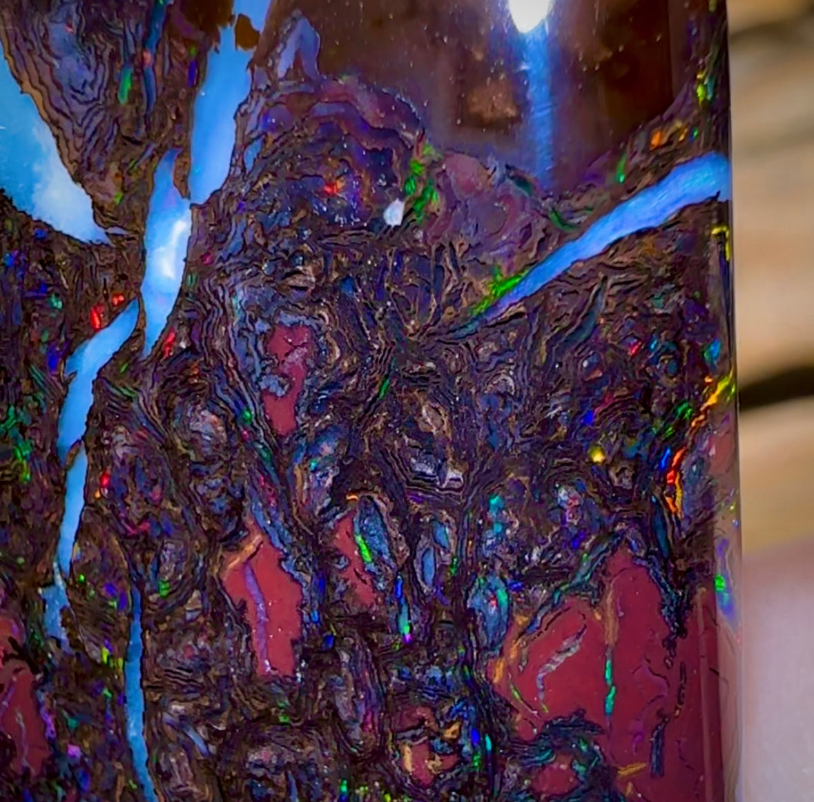 96.4cts - Tribal Koroit Nut Opal. Australian Opal - Opal Whisperers