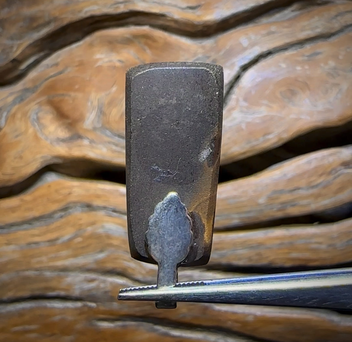 “Ice Drift” Solid Queensland Boulder Opal Unisex Pendant