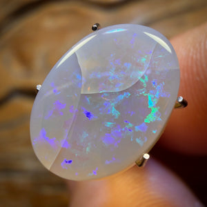 🔨 AUCTION 🔨 No Reserve  3.7cts - Rare Mintabie Australian Dark Opal