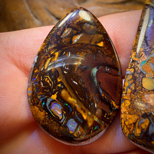 142.7cts - 3x Australian Tribal Boulder Opal’s. Wholesale Parcel