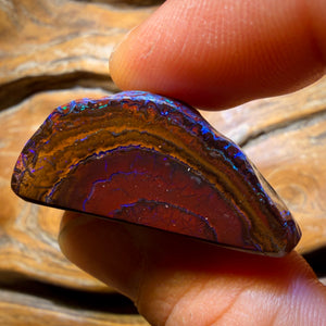 144.4cts - “The Mountain” Top Australian Boulder Opal Polished Specimen from Yowah
