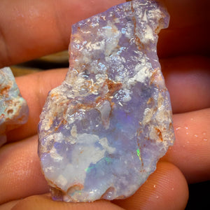 60.4cts - 2x Lightning Ridge Opal Rough Pieces