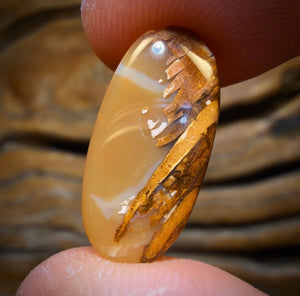 4.75cts - Solid Australian Boulder Pipe Opal