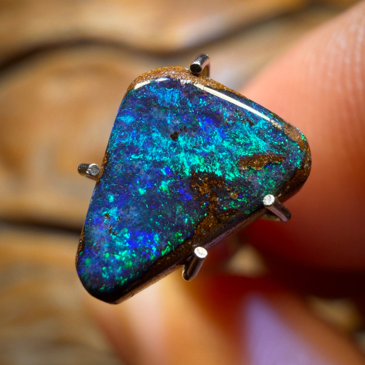 1.7cts - Queensland Boulder Seam Opal from Winton