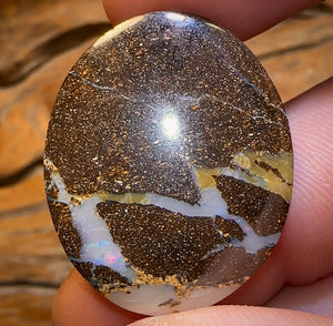 🔨 AUCTION 🔨 No Reserve 35.4cts - “Zig Zag”Queensland Boulder Seam Opal