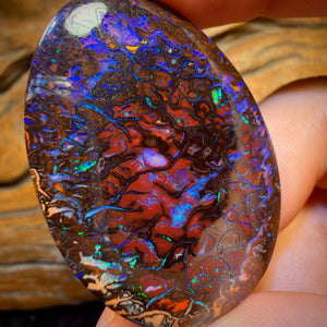 71.2cts - TOP Tribal Australian Boulder Opal from Koroit