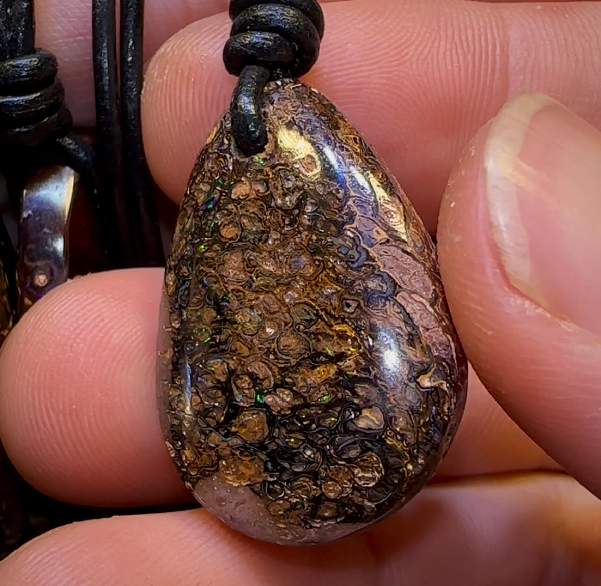 10x Drilled Yowah Boulder Opals. Bulk Wholesale Dealers Package - Opal Whisperers