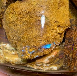 125.6g - Jar of Rough Australian Boulder Opal