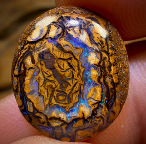 7.1cts - Tribal Yowah Nut Opal. Australian Opal