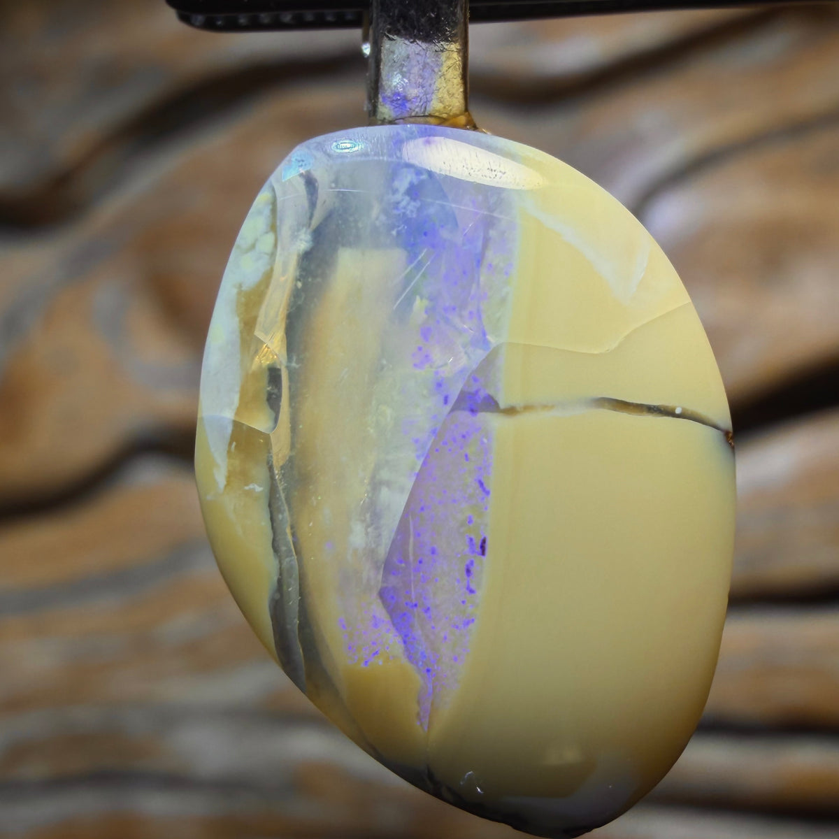 📣 OPALFEST 🔨 AUCTION 🔨 No Reserve 15.3cts - Solid Yowah Nut Opal Pendant