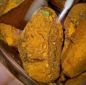 132.1g - Jar of Rough Australian Boulder Opal