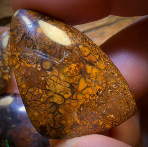 135.1cts - 3x Australian Tribal Boulder Opal’s. Wholesale Dealers Parcel