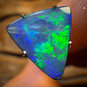 2.1cts - Wow Lightning Ridge Opal Doublet