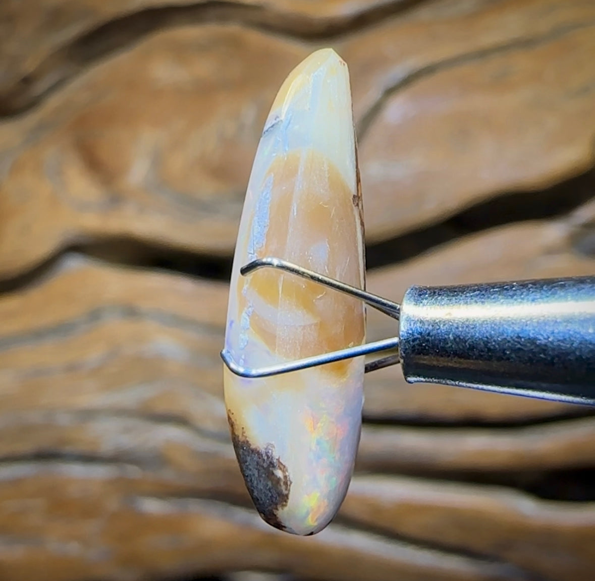 7.2cts - Solid Australian Boulder Pipe Opal