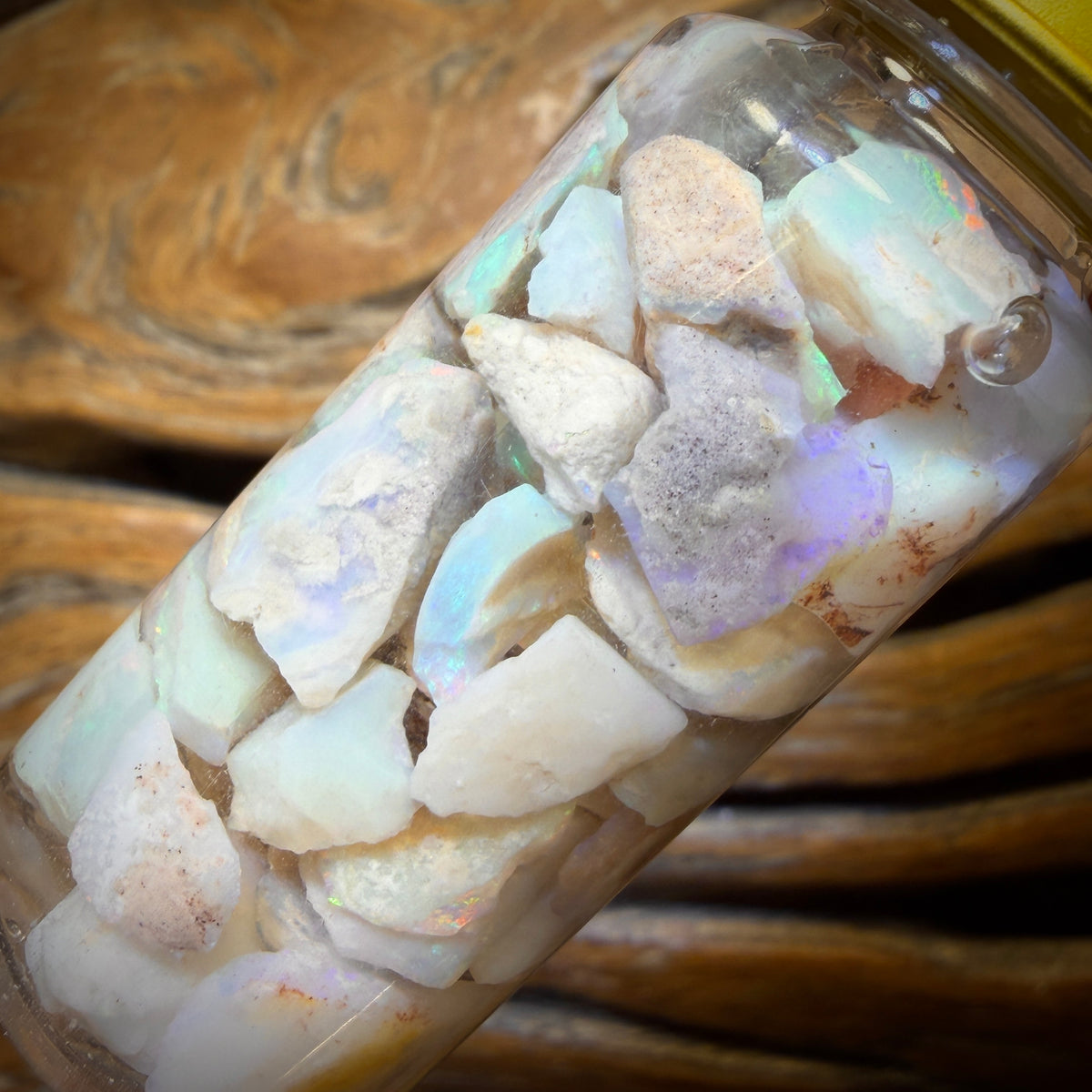 97.8cts - Vial of South Australian Rough Opal