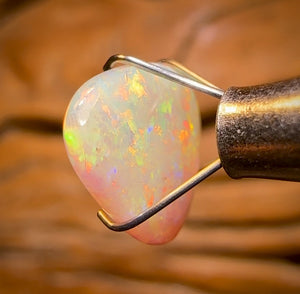 2.2cts - South Australian Double Sided Crystal Opal from Andamooka