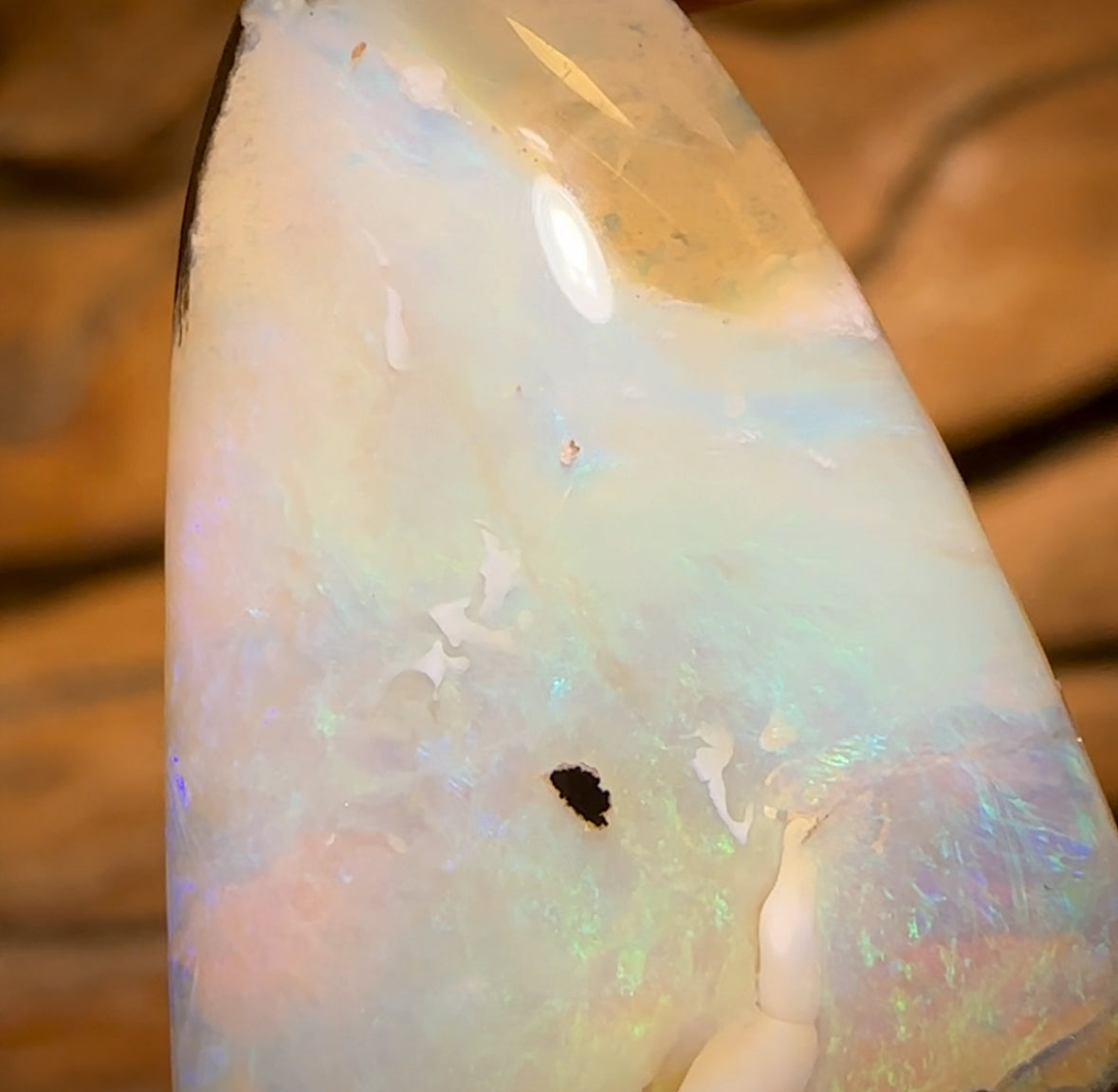 20.5cts - Yowah Nut Crystal Centre Opal. Australian Boulder Opal