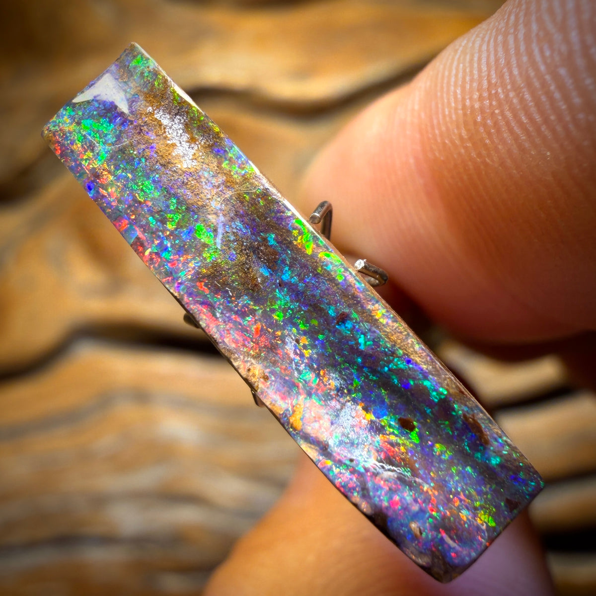 8.7cts - Queensland Boulder Seam Opal. Australian Opal