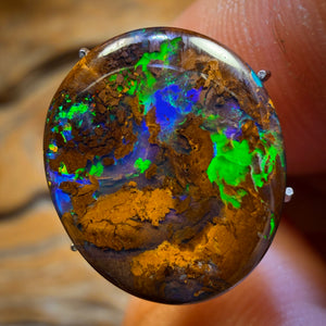 8.9cts - Bubble Band Queensland Boulder Opal from Yowah
