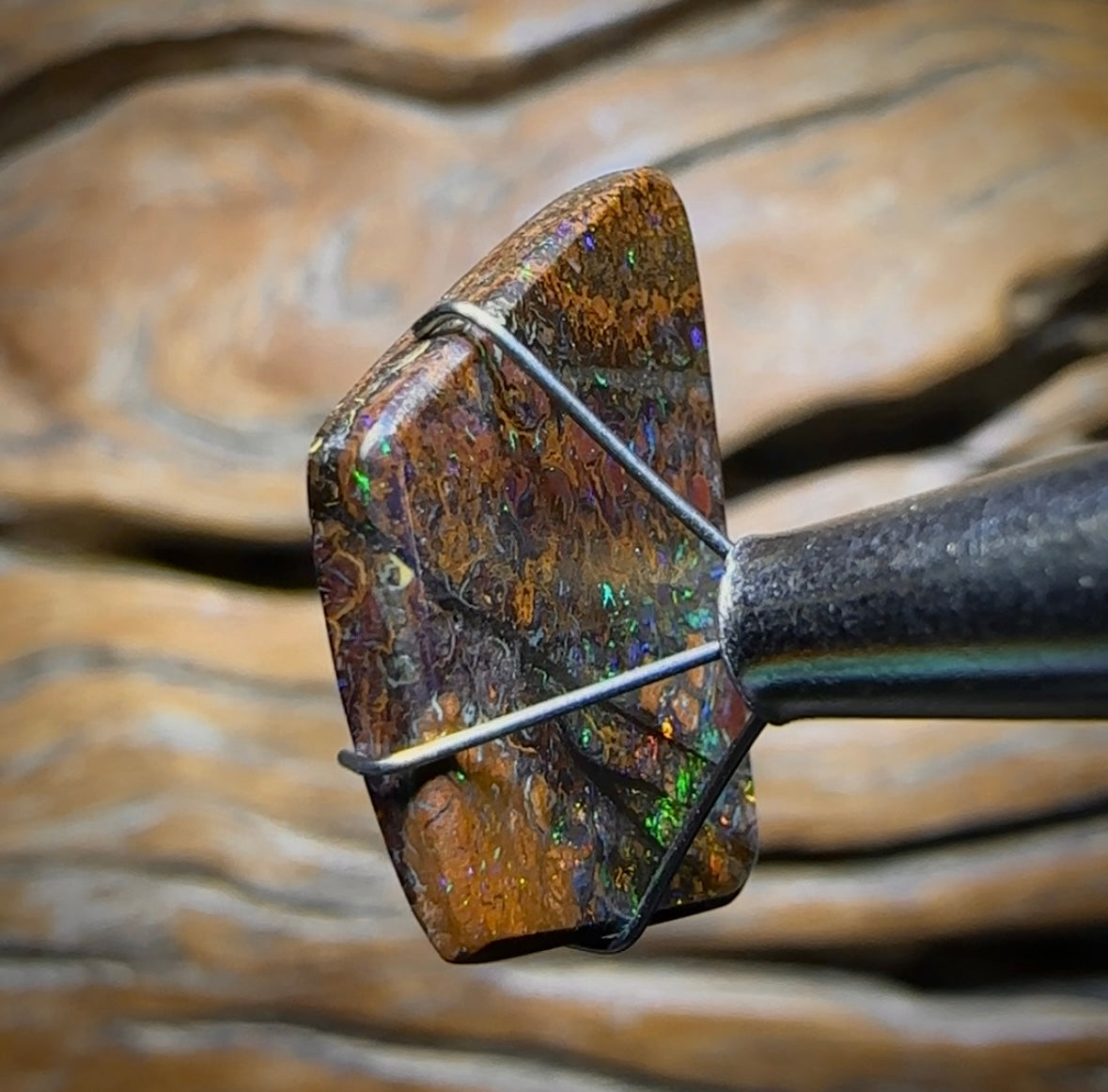 13.3cts - Tribal Queensland Boulder Opal from Koroit