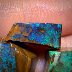 🔒29.8cts - 3x Australian Boulder Seam Opal Rubs Parcel