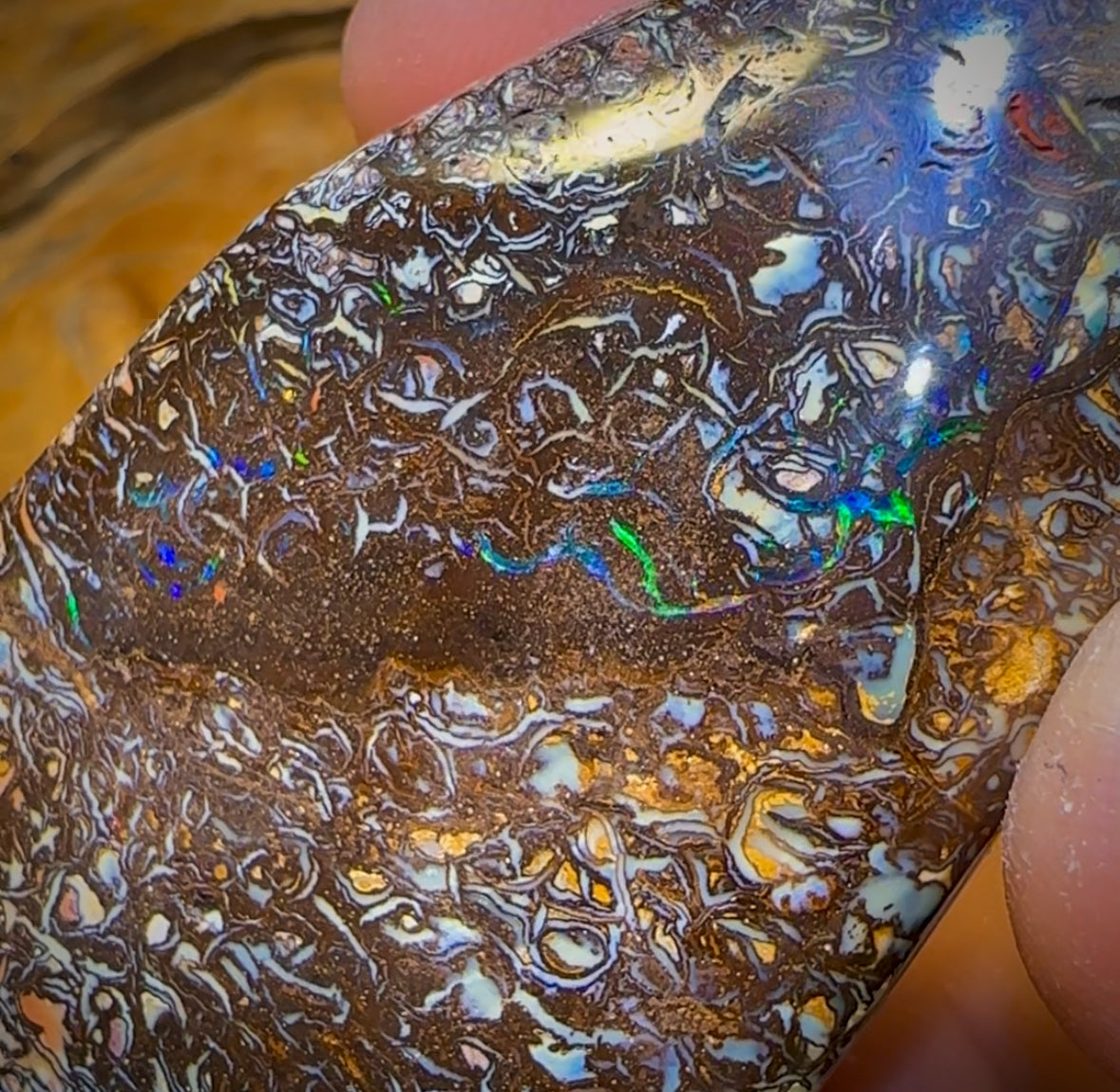 Auction Fall-Through = Your Gain! 🔥 Now More Than 50% Off RRP 🚨 448cts - Tribal Queensland Boulder Opal. Polished Specimen