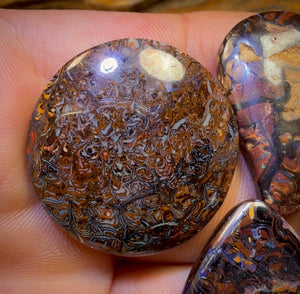 167.5cts - 5x Australian Tribal Boulder Opal’s. Wholesale Dealers Parcel