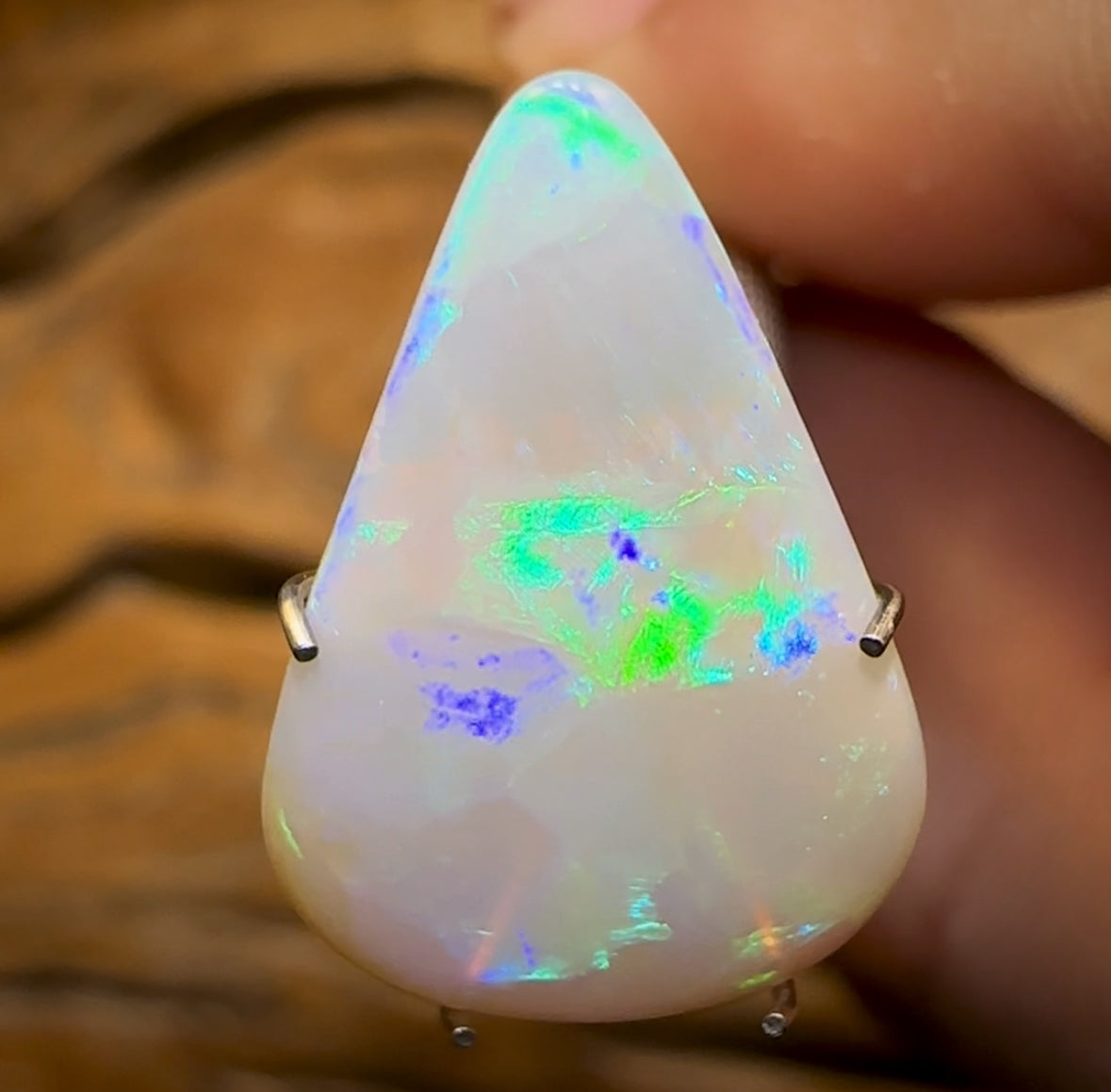 3,3 carats - Opale cristal d'Australie du Sud