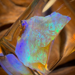 10.7cts - Vial of Rare Yowah Nut Pure Crystal Opal Rough