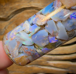 95.7cts - Vial of Lightning Ridge Opal - Opal Whisperers