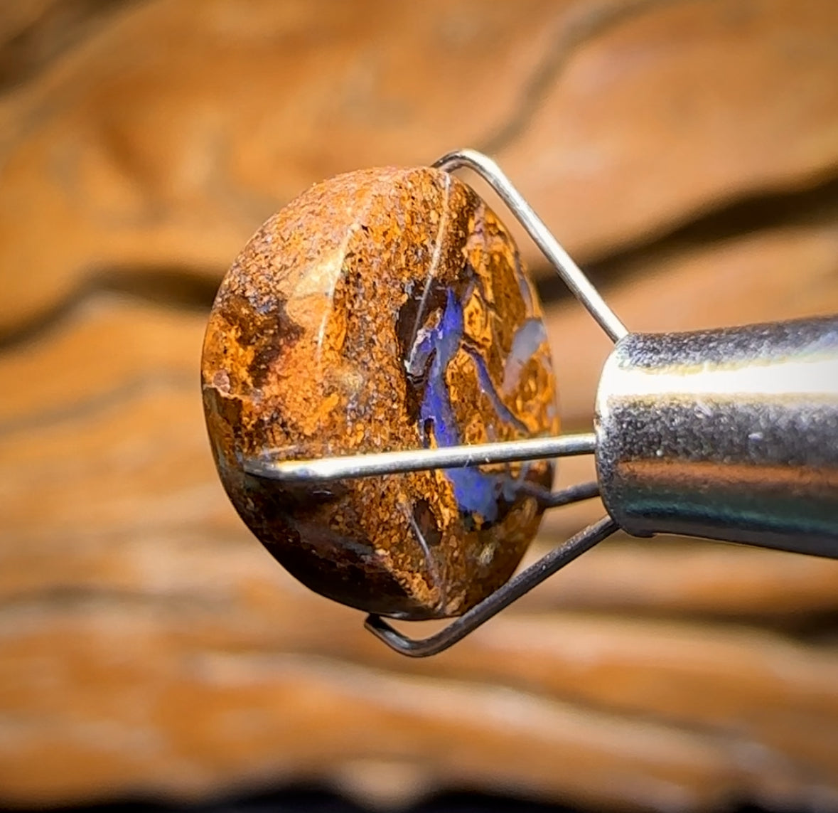 🔨 AUCTION 🔨 No Reserve 5.4cts - Tribal Queensland Boulder Opal from Yowah