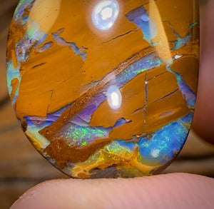 Auction Fall-Through = Your Gain! 🔥 Now More Than 50% Off RRP 🚨 25.4cts - Unique Ironstone Pattern Australian Boulder Opal from Yowah