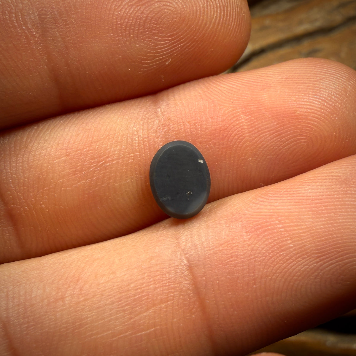 1.4cts - ‘Opal Eye’ Gem Black Opal from Lightning Ridge with Red Multi Colour