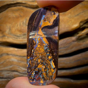 27.6cts - Tribal Australian Boulder Opal from Yowah